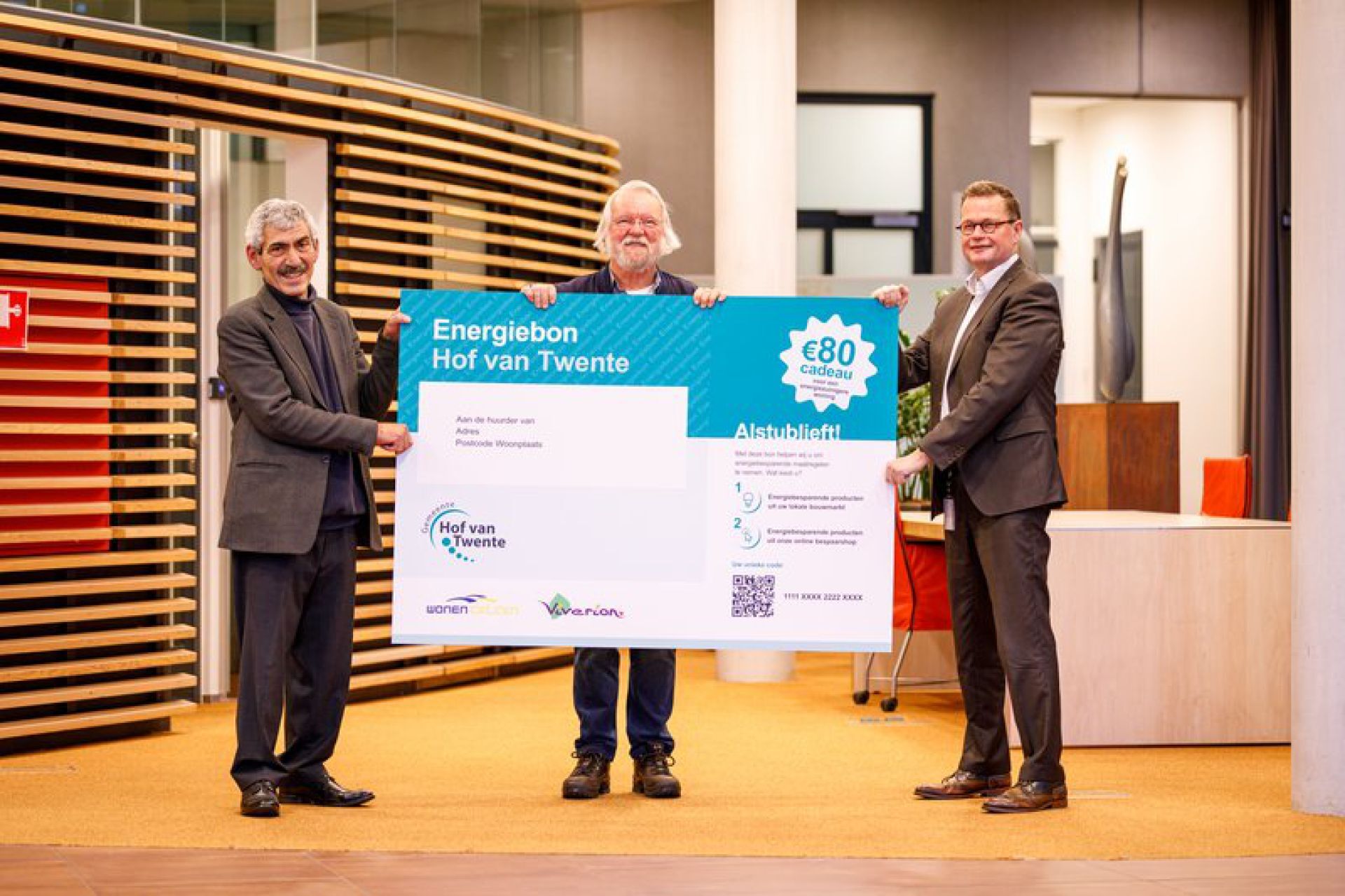 Energiebon van 80 euro voor huurders Wonen Delden