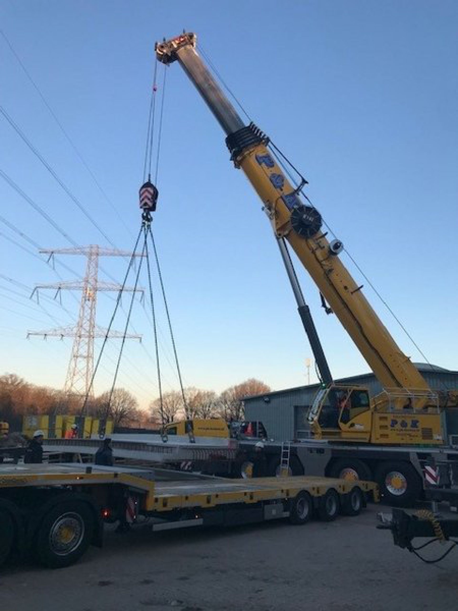 Nieuwe brug in de Langenhorsterweg Ambt Delden op de plek