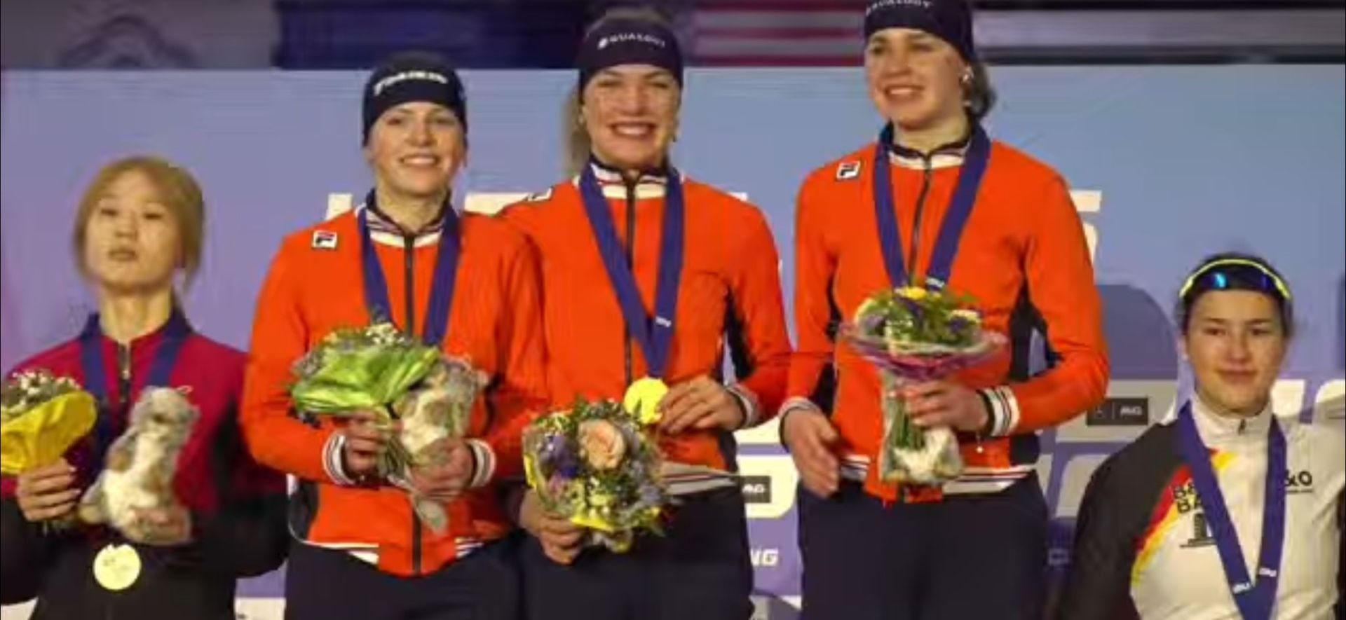 Sophie Exterkate Wereld Kampioen Team Pursuit Schaatsen