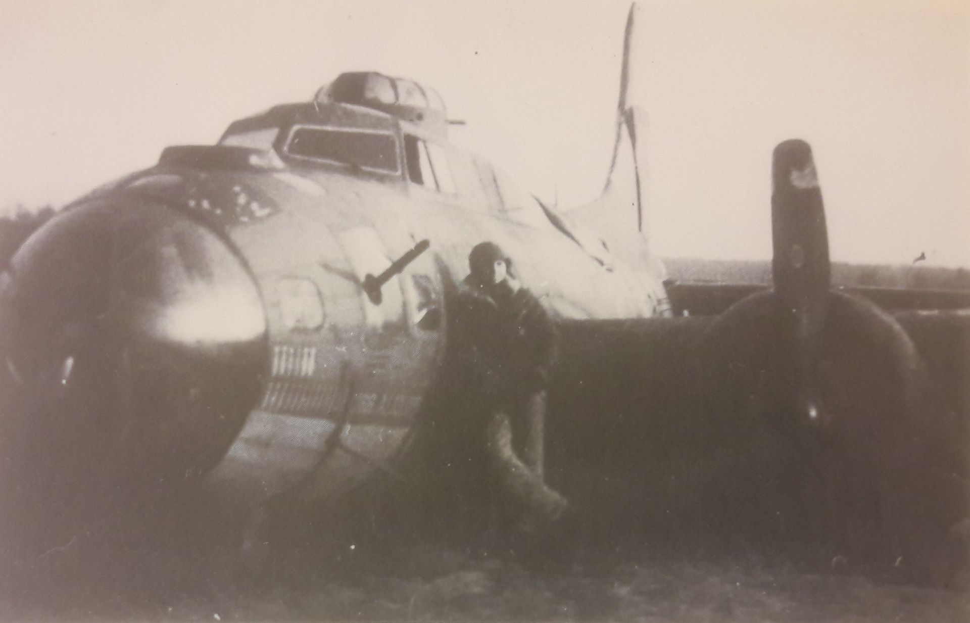 De geschiedenis van Delden in Beeld - Amerikaanse B17 bommenwerper bij Delden