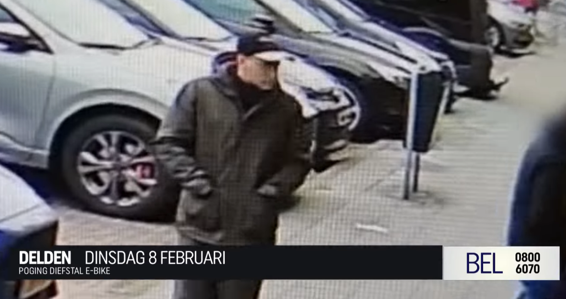 Video: Politie deelt beelden van poging tot fietsendiefstal in Delden