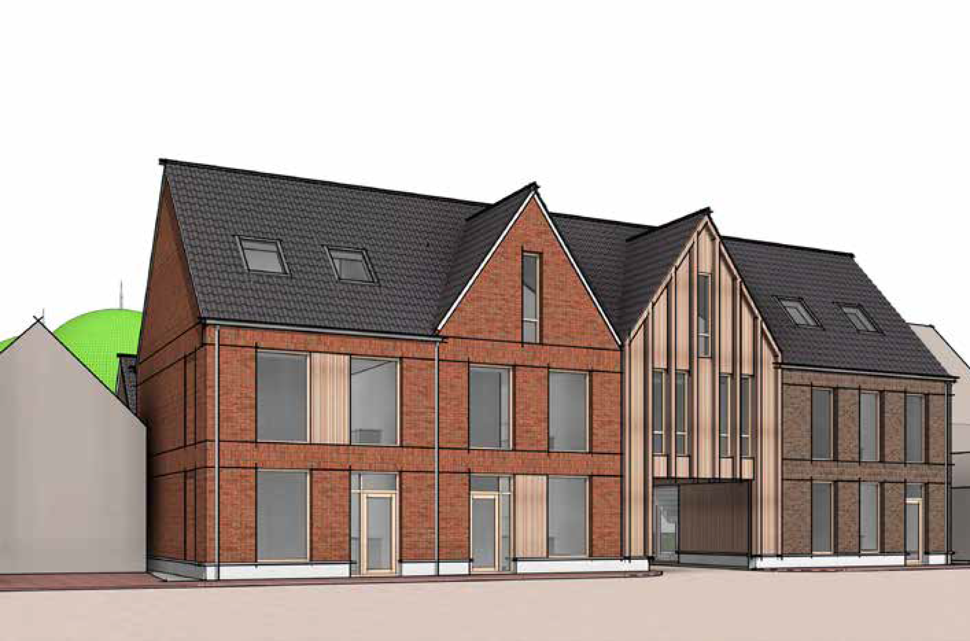 Nieuw plan voor appartementen aan Noordwal Delden