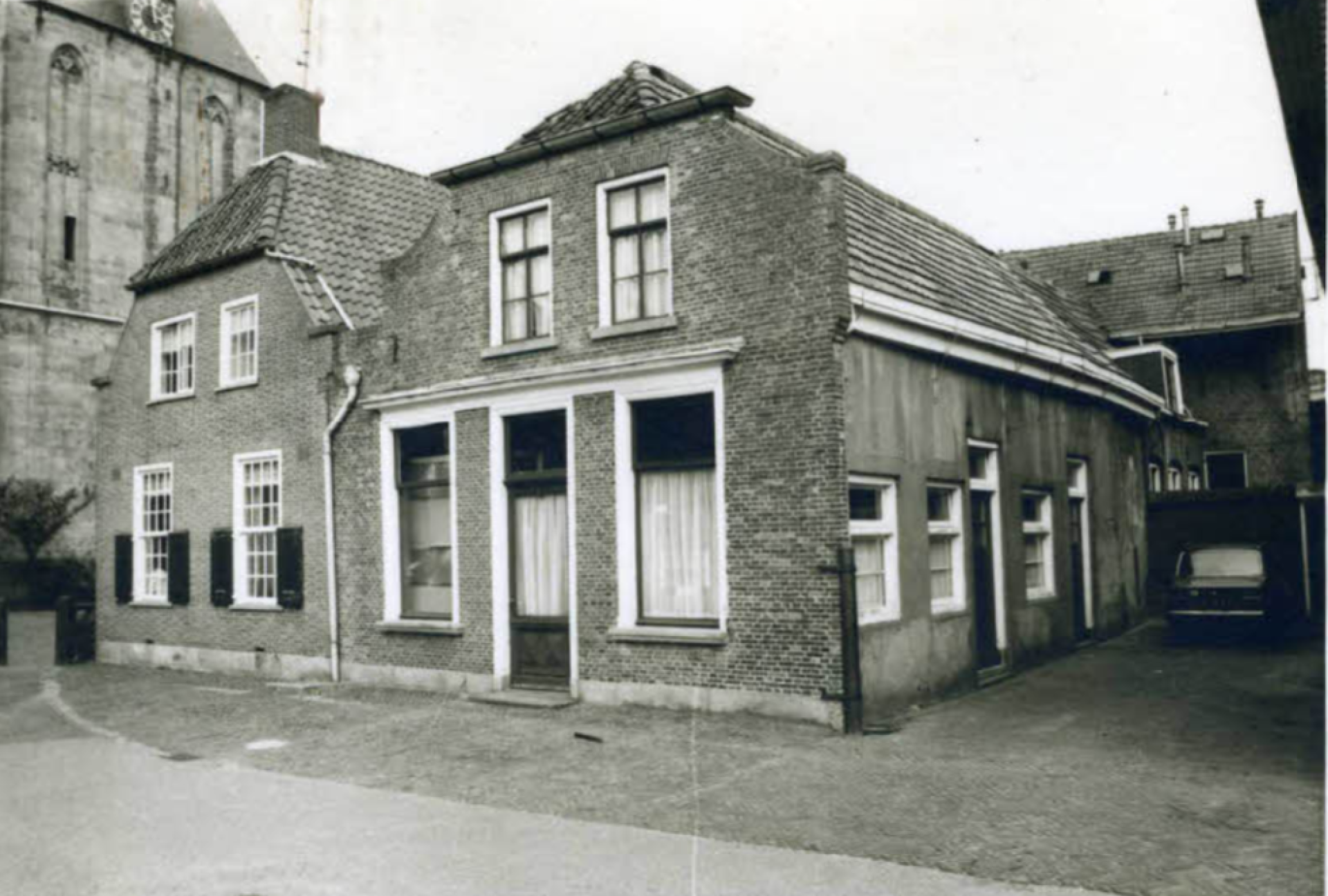 De geschiedenis van Delden in Beeld - Kosterswoning aan Kerkstraat Delden