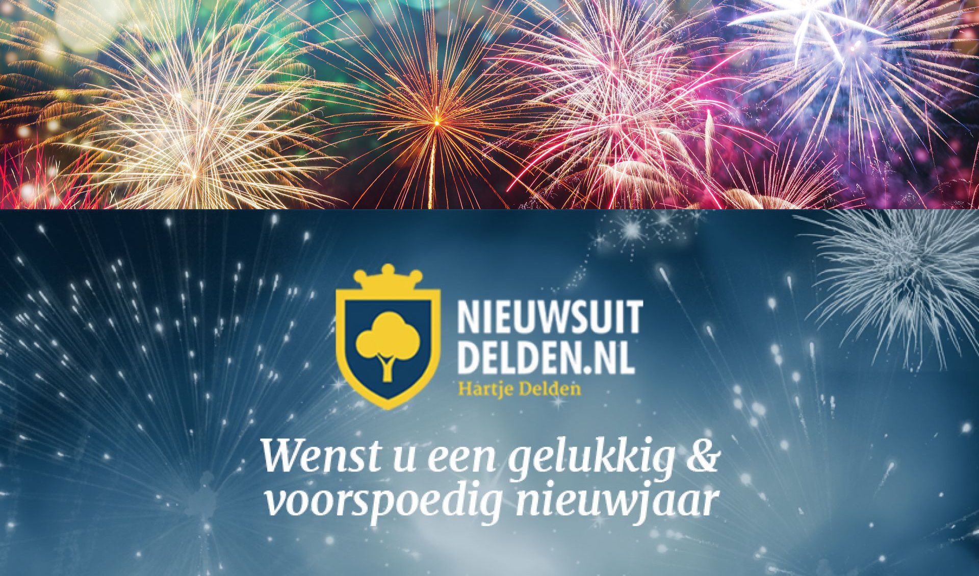 Nieuws uit Delden wenst iedereen een gelukkig en voorspoedig nieuwjaar!