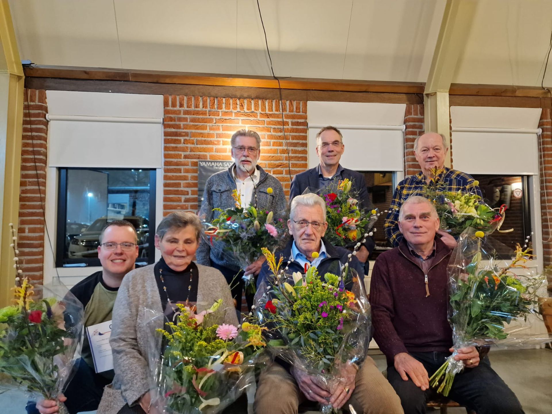 Amicitia zet jubilarissen in zonnetje in jubileumjaar