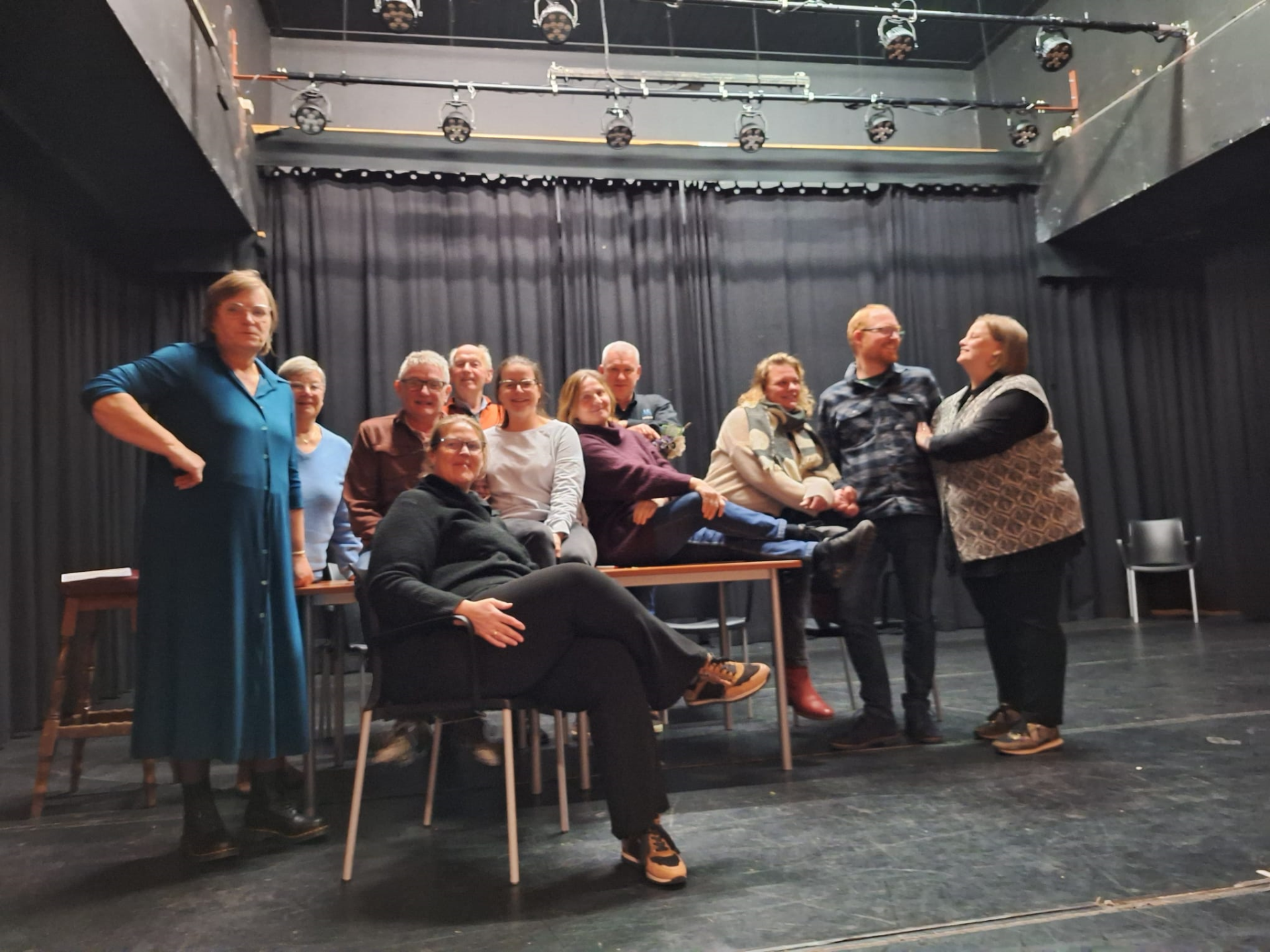 Kwekweschudders brengen komedie 'Vergane Glorie' op de planken 