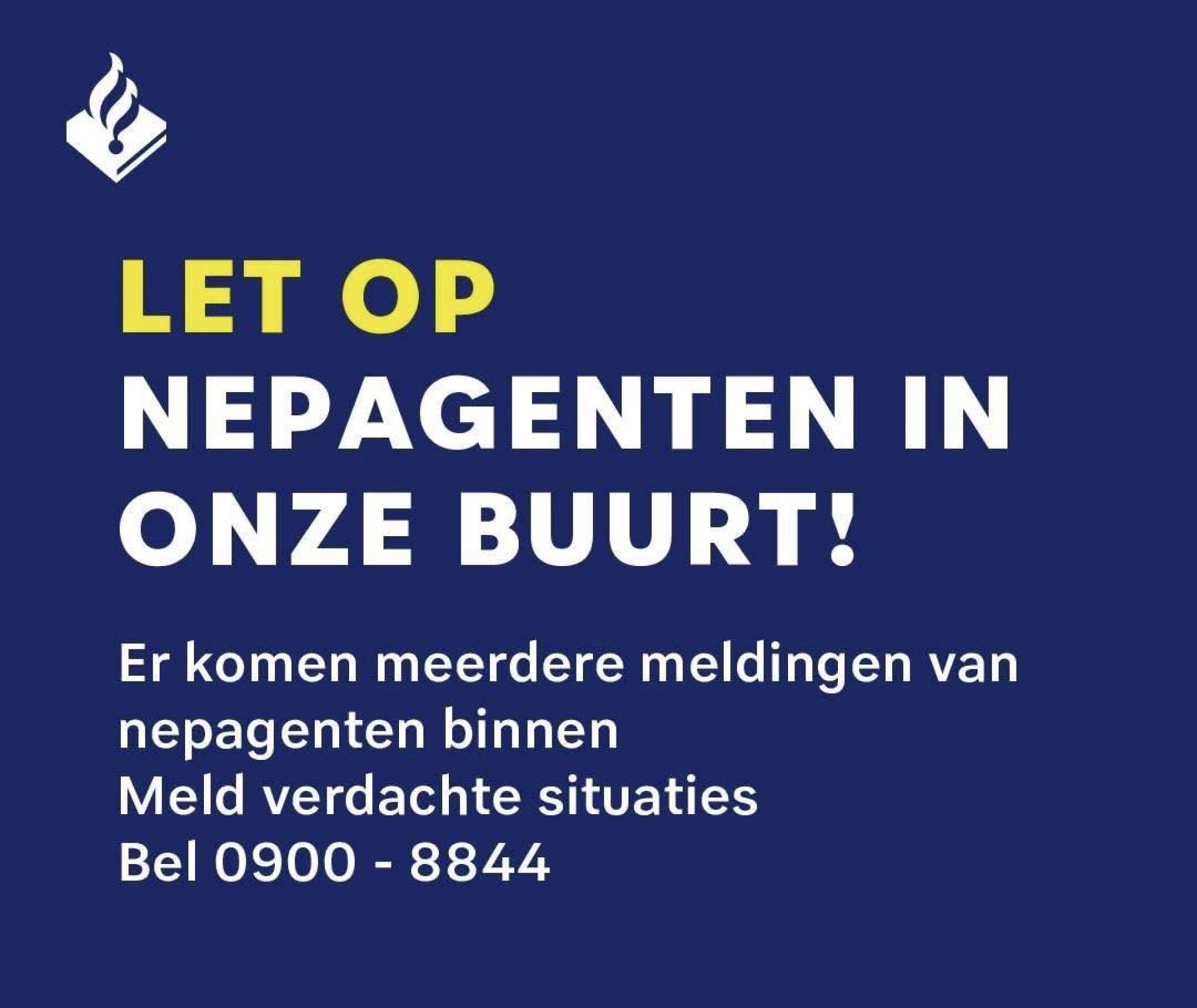 Pas op! Nepagenten actief in Delden