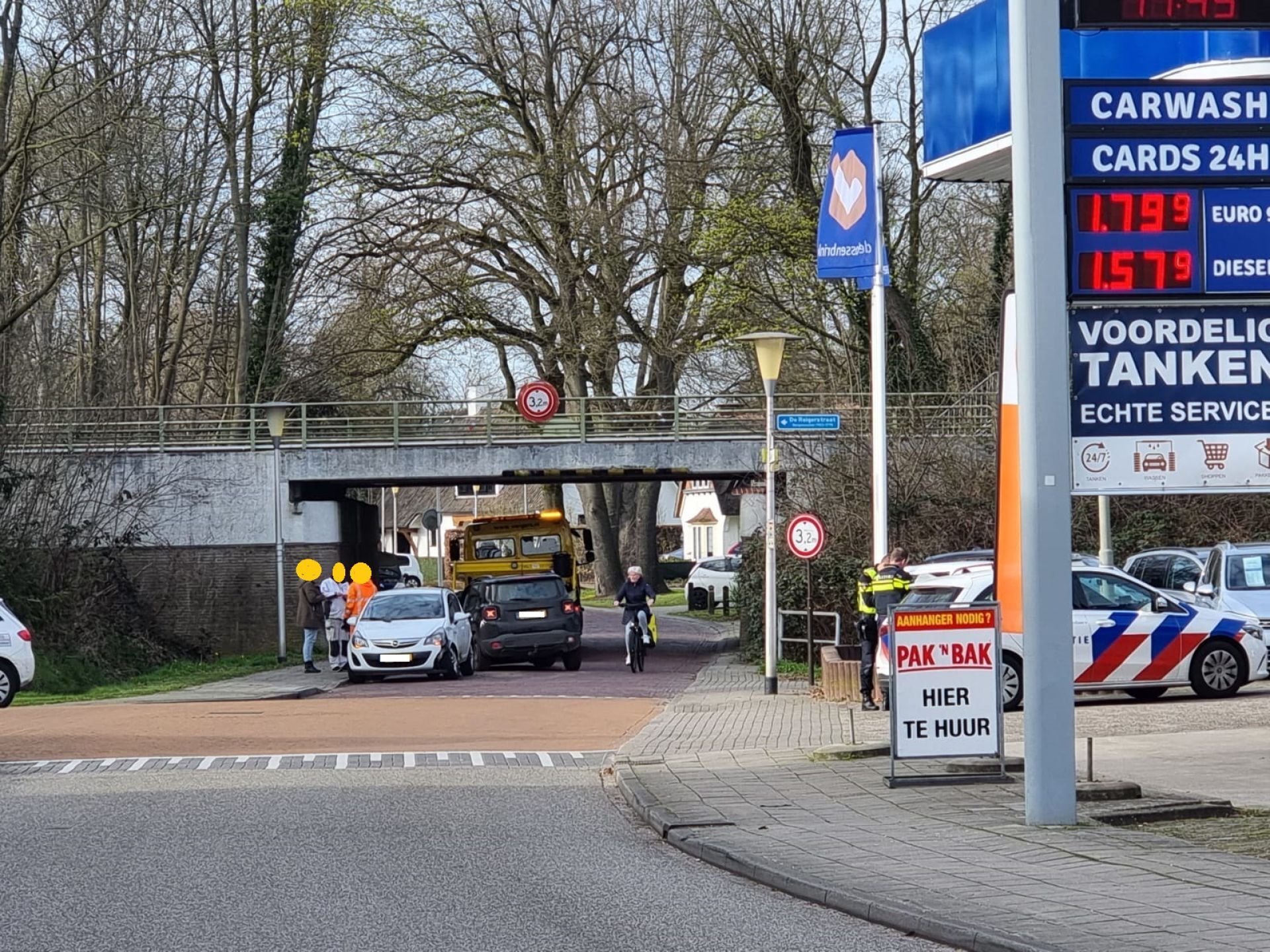 Update: 'Bestuurder ongeval Vossenbrinkweg onder invloed'