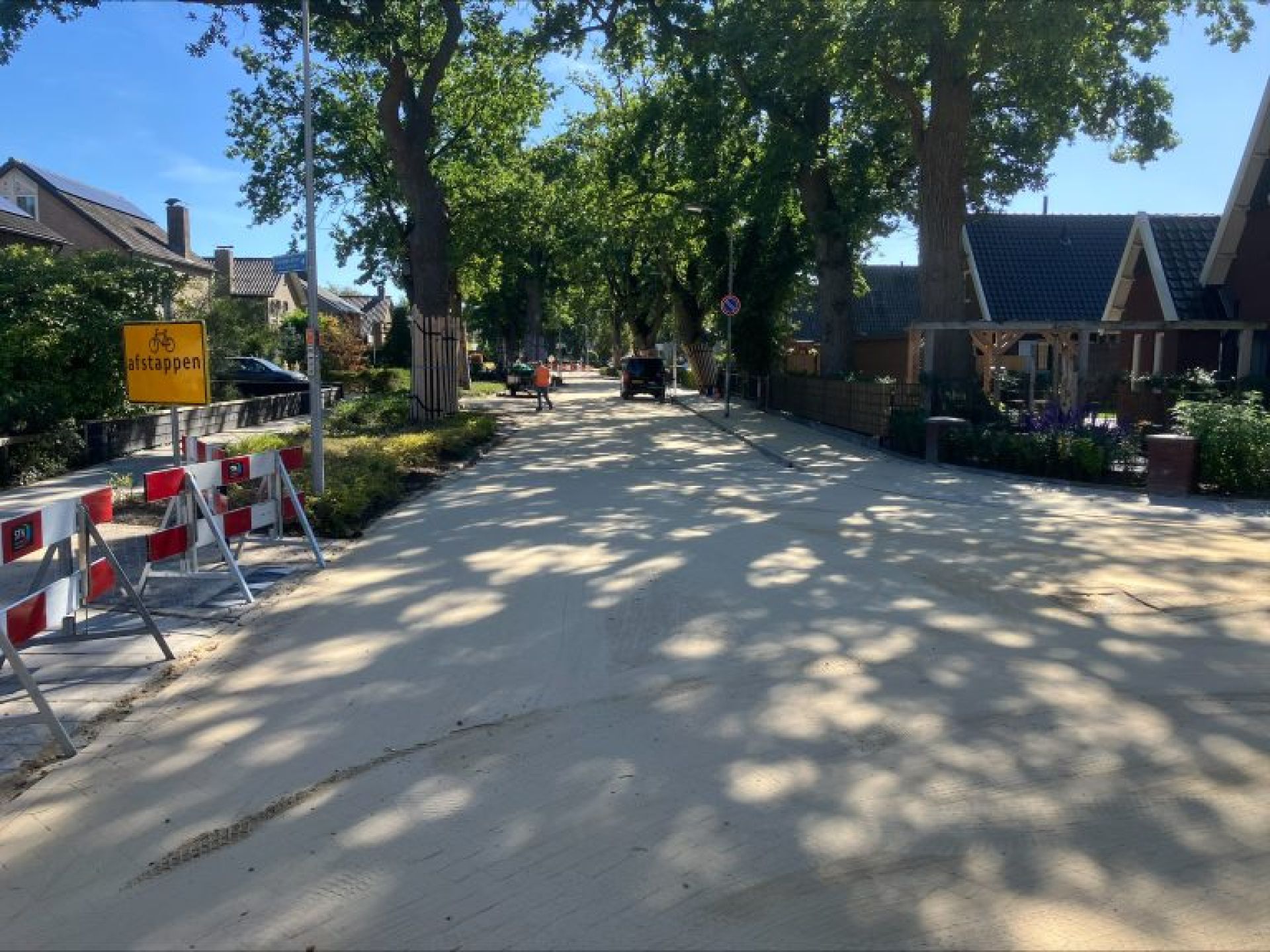 Vossenbrinkweg in Delden weer open maar nieuwe werkzaamheden voor de deur