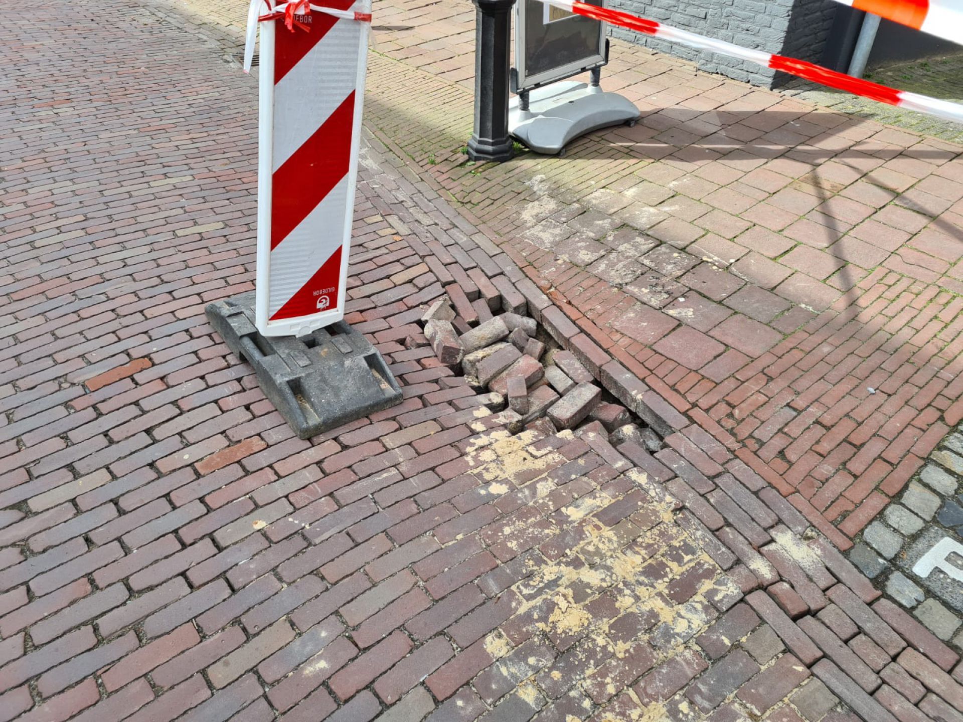 ​Opnieuw &lsquo;sinkhole&rsquo; aan Langestraat in Delden