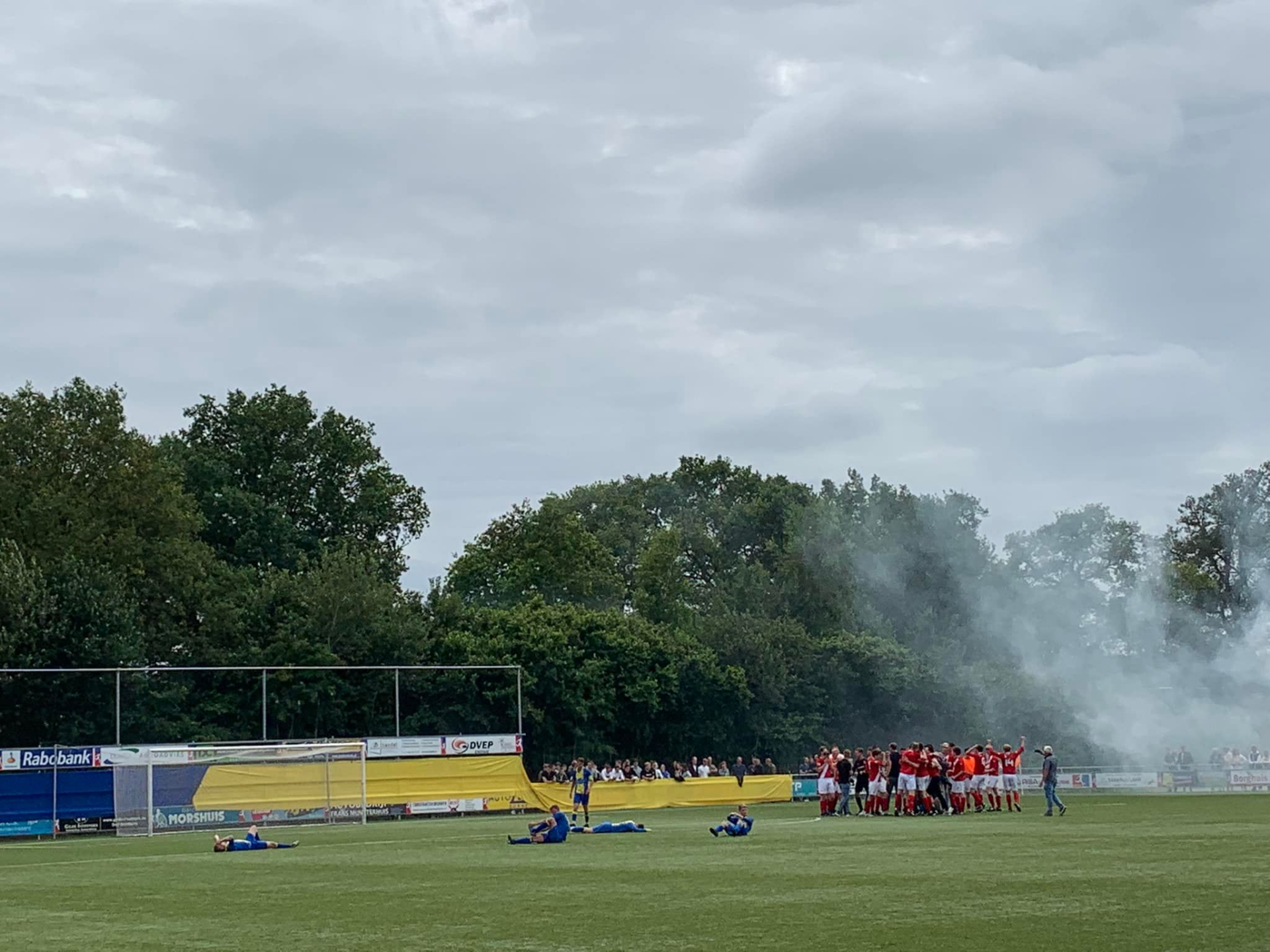 Update: SV Delden loopt promotie mis na nipte nederlaag tegen Fleringen