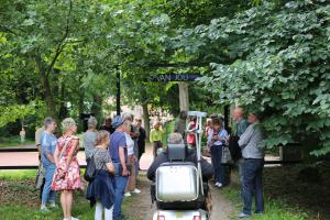 Opening van de beeldenexpositie Kunststation Delden