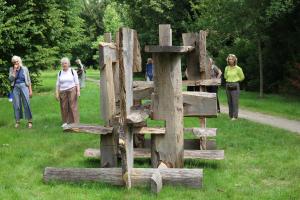 Opening van de beeldenexpositie Kunststation Delden