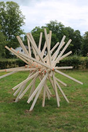 Opening van de beeldenexpositie Kunststation Delden