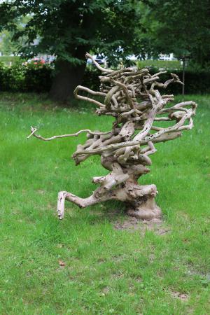Opening van de beeldenexpositie Kunststation Delden