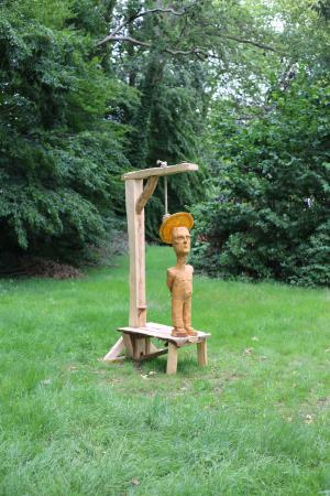Opening van de beeldenexpositie Kunststation Delden
