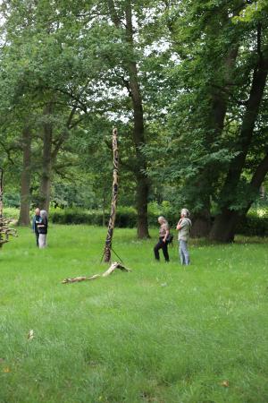 Opening van de beeldenexpositie Kunststation Delden