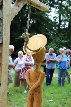 Opening van de beeldenexpositie Kunststation Delden