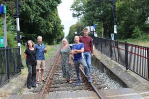 Opening van de beeldenexpositie Kunststation Delden