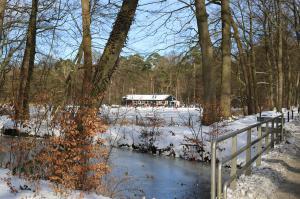 Schaatspret op natuurijsbaan Twickel bij Delden