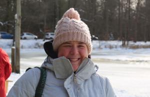 Schaatspret op natuurijsbaan Twickel bij Delden