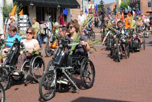 Intocht Rolstoel4daagse 2023
