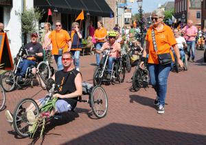 Intocht Rolstoel4daagse 2023