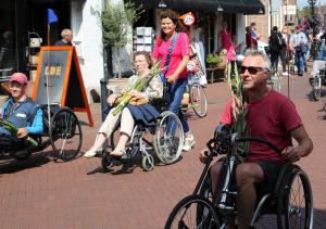 Intocht Rolstoel4daagse 2023