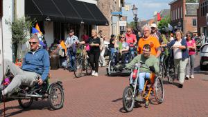 Intocht Rolstoel4daagse 2023