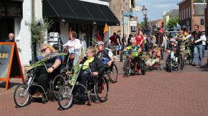 Intocht Rolstoel4daagse 2023