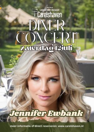 Dinerconcert met Jennifer Ewbank bij Carelshaven