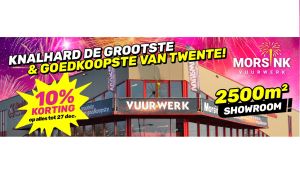 Knallend het jaar uit met Morsink Vuurwerk uit Goor