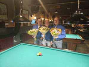Biljarten team DBC'2000 2 uit Delden kampioen