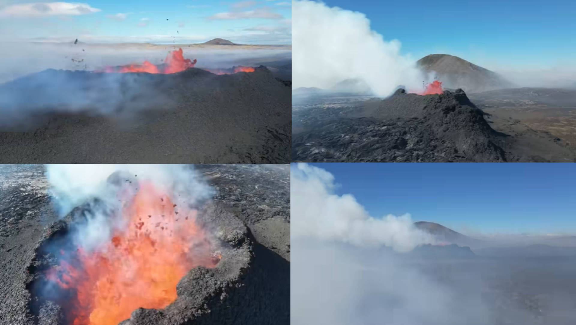Video: Deldense ondernemer maakt spectaculaire beelden van kolkende vulkaan